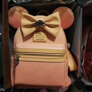 Loungefly Disney Cruise Line Peach and Pink Backpack